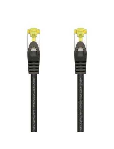 Cable de Red RJ45 SFTP Aisens A146-0484 Cat.7/ 25cm/ Negro