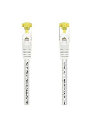 Cable de Red RJ45 SFTP Aisens A146-0488 Cat.7/ 25cm/ Blanco