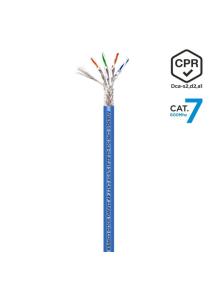 Bobina de Cable RJ45 SFTP AWG23 LSZH CPR Dca Aisens A146-0664 Cat.7/ 100m/ Azul