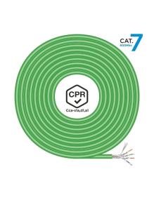 Bobina de Cable RJ45 SFTP AWG23 LSZH CPR Cca Aisens A146-0667 Cat.7/ 305m/ Verde