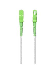 Cable de Fibra Óptica G657A2 3.0 9/125 SMF Aisens A152-0616/ LSZH/ 80m/ Blanco