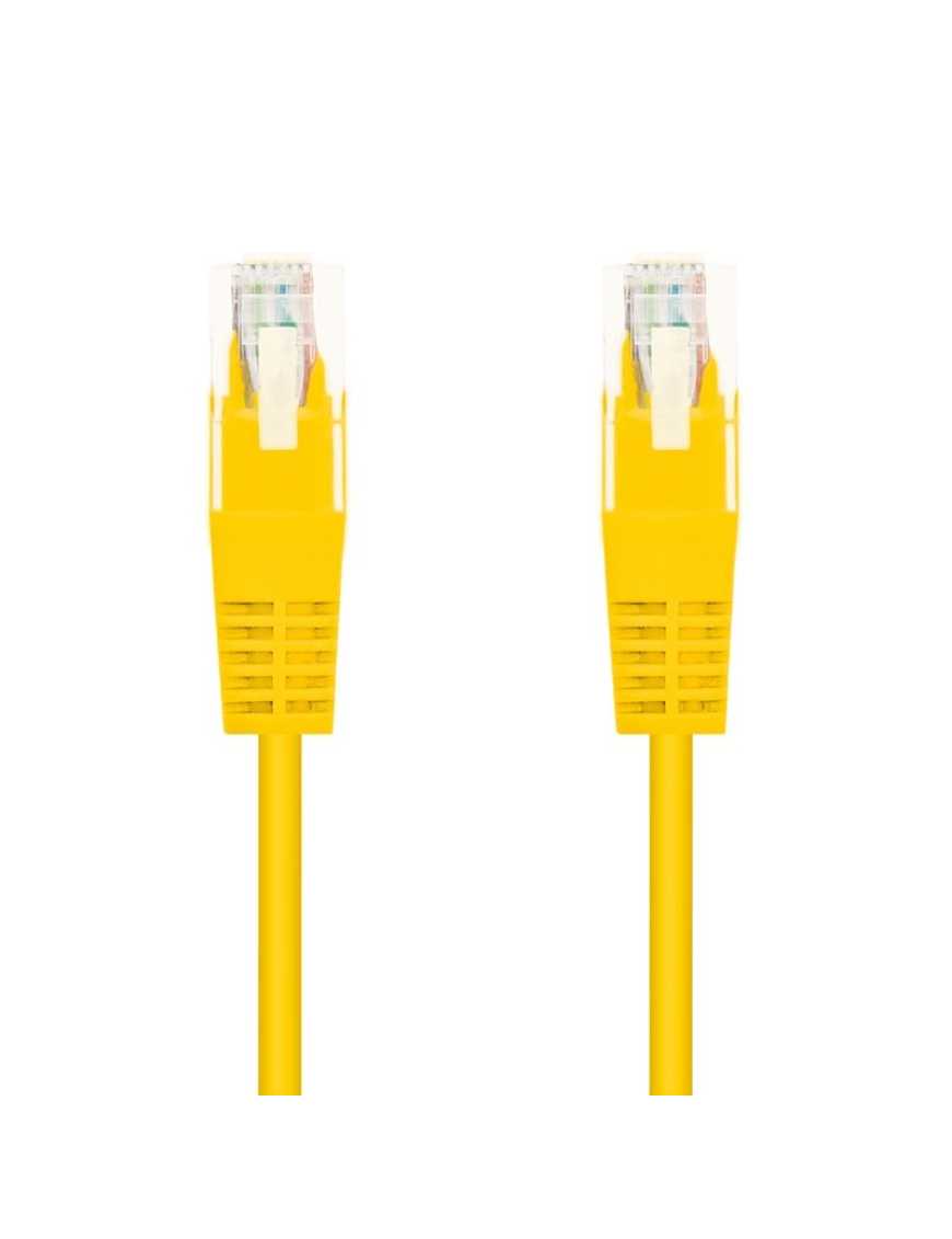 Cable de Red RJ45 UTP Nanocable 10.20.0402-Y Cat.6/ 2m/ Amarillo