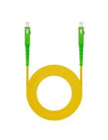 Cable de Fibra Óptica G657A2 Nanocable 10.20.0030/ LSZH/ 30m/ Amarillo