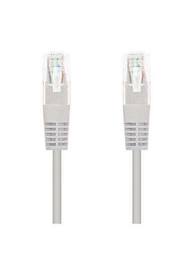 Cable de Red RJ45 UTP Nanocable 10.20.0100 Cat.5e/ 50cm/ Gris