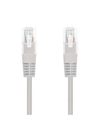 Cable de Red RJ45 UTP Nanocable 10.20.0100-L30 Cat.5e/ 30cm/ Gris