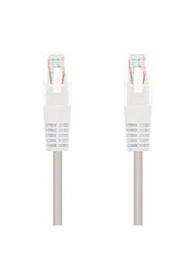 Cable de Red RJ45 UTP Nanocable 10.20.0101-W Cat.5e/ 1m/ Blanco