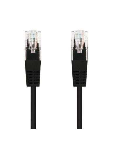 Cable de Red RJ45 UTP Nanocable 10.20.0102-BK Cat.5e/ 2m/ Negro