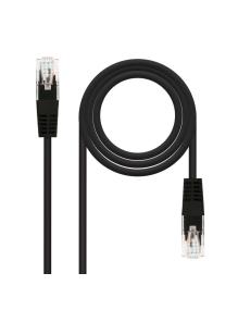 Cable de Red RJ45 UTP Nanocable 10.20.0110-BK Cat.5e/ 10m/ Negro