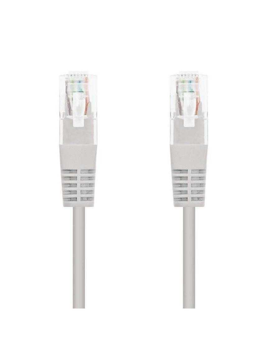 Cable de Red RJ45 UTP Nanocable 10.20.0130 Cat.5e/ 30m/ Gris