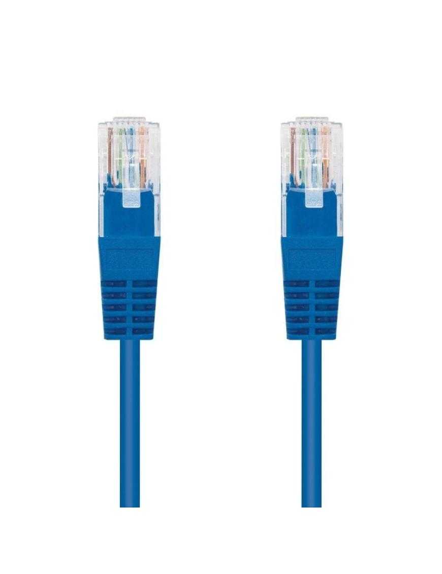 Cable de Red RJ45 UTP Nanocable 10.20.0400-BL Cat.6/ 50cm/ Azul