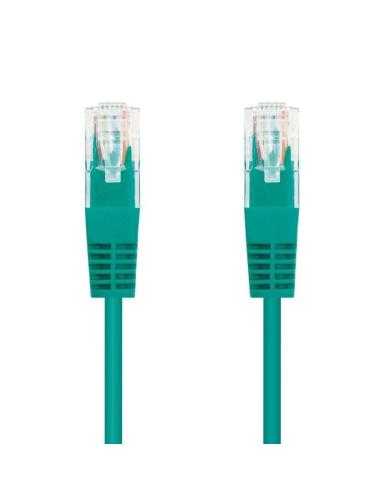 Cable de Red RJ45 UTP Nanocable 10.20.0400-GR/ Cat.6/ 50cm/ Verde