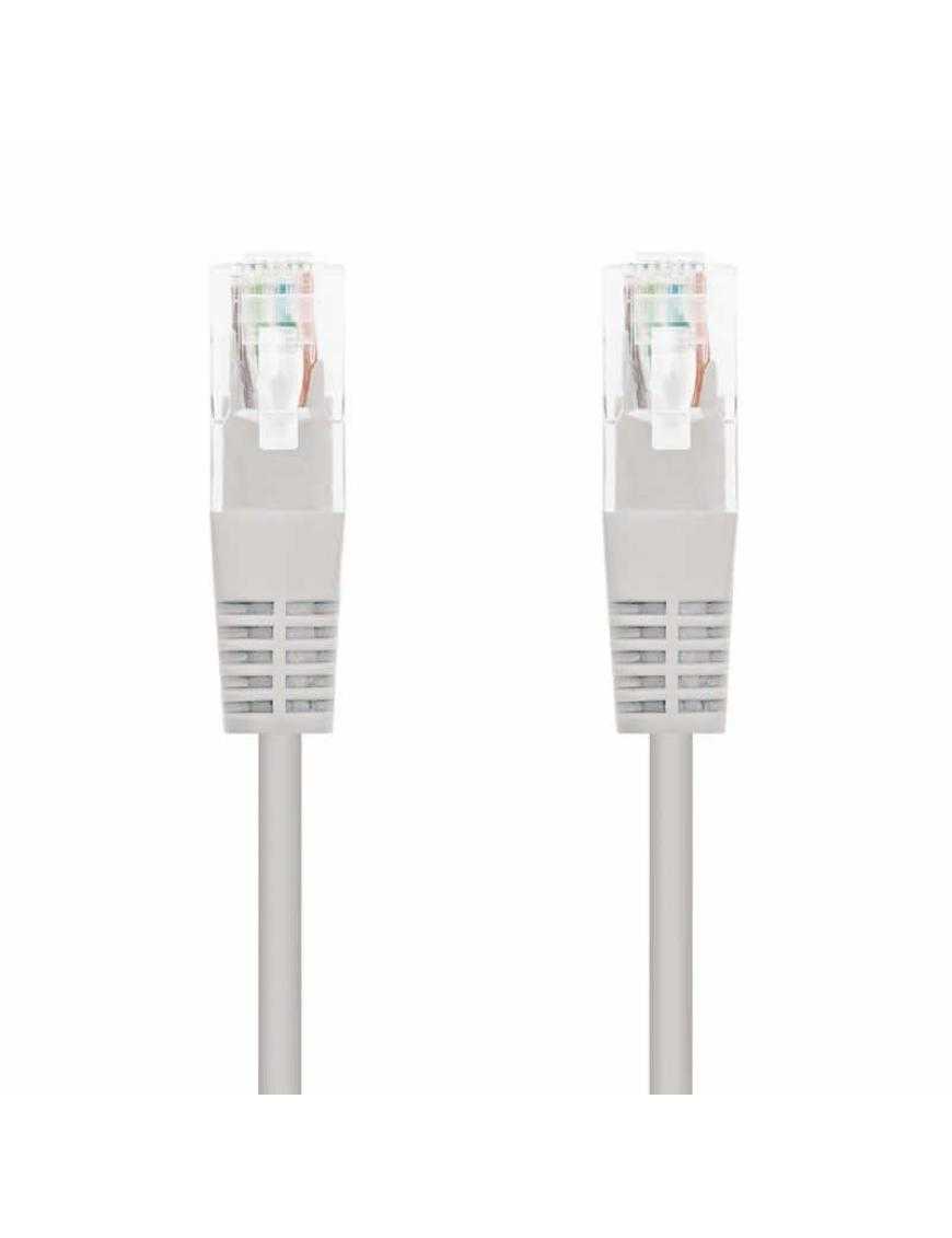 Cable de Red RJ45 UTP Nanocable 10.20.0400-L25 Cat.6/ 25cm/ Gris