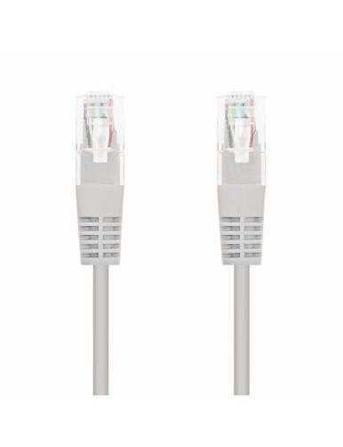 Cable de Red RJ45 UTP Nanocable 10.20.0400-L25 Cat.6/ 25cm/ Gris