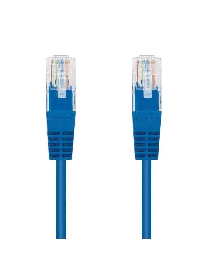 Cable de Red RJ45 UTP Nanocable 10.20.0400-L25-BL Cat.6/ 25cm/ Azul