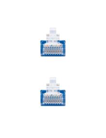 Cable de Red RJ45 UTP Nanocable 10.20.0400-L25-BL Cat.6/ 25cm/ Azul