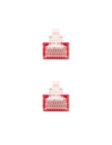 Cable de Red RJ45 UTP Nanocable 10.20.0400-L25-R Cat.6/ 25cm/ Rojo