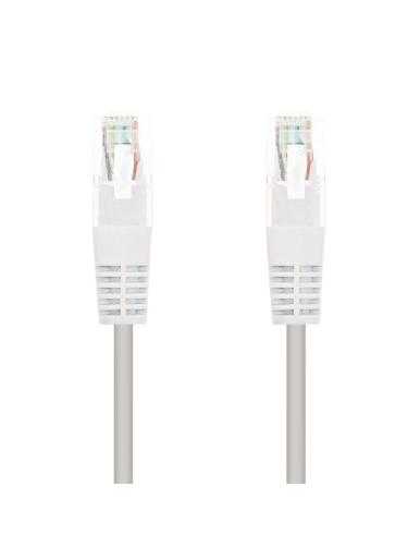 Cable de Red RJ45 UTP Nanocable 10.20.0400-L25-W Cat.6/ 25cm/ Blanco