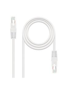 Cable de Red RJ45 UTP Nanocable 10.20.0400-L25-W Cat.6/ 25cm/ Blanco