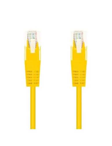 Cable de Red RJ45 UTP Nanocable 10.20.0400-L25-Y Cat.6/ 25cm/ Amarillo