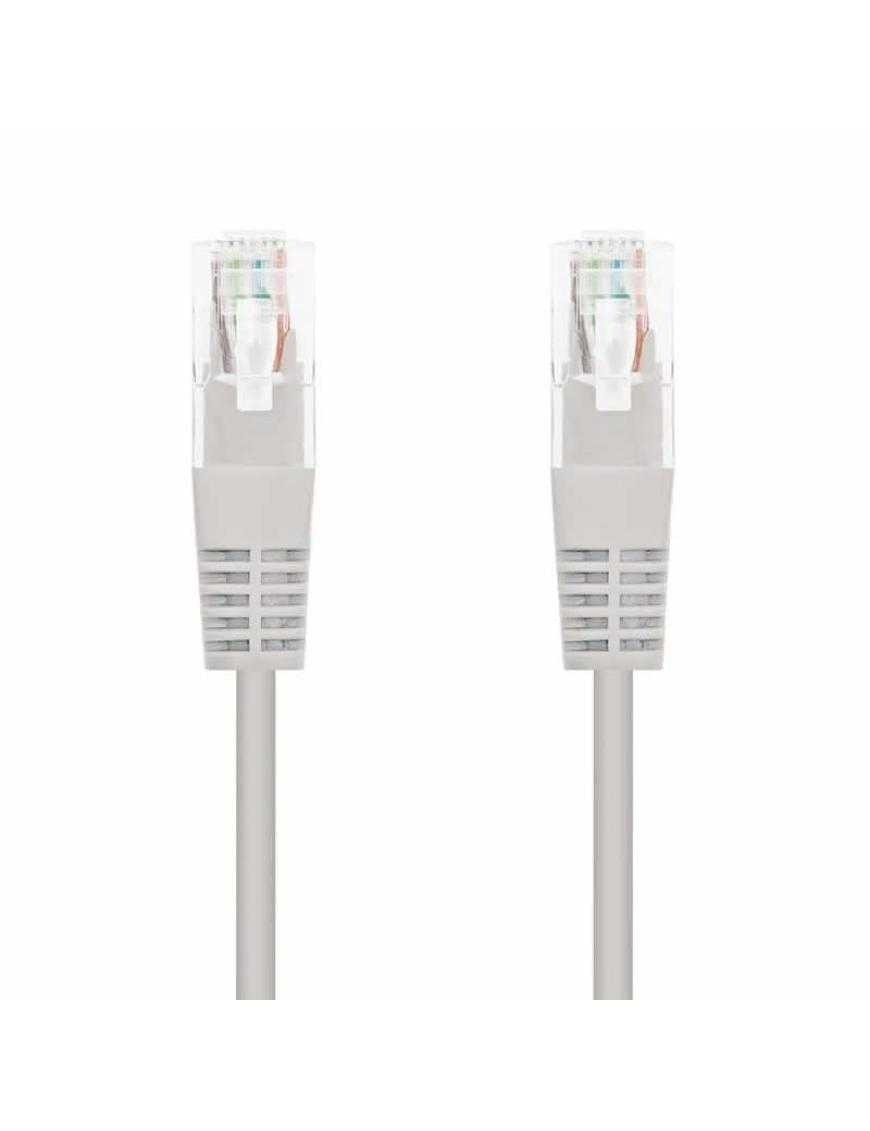 Cable de Red RJ45 UTP Nanocable 10.20.0400-L30 Cat.6/ 30cm/ Gris