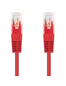 Cable de Red RJ45 UTP Nanocable 10.20.0400-L30 Cat.6/ 30cm/ Rojo