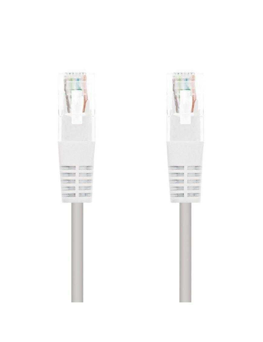 Cable de Red RJ45 UTP Nanocable 10.20.0400-W Cat.6/ 50cm/ Blanco