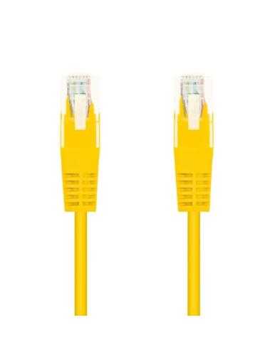 Cable de Red RJ45 UTP Nanocable 10.20.0400-Y Cat.6/ 50cm/ Amarillo