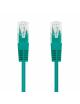 Cable de Red RJ45 UTP Nanocable 10.20.0401-GR Cat.6/ 1m/ Verde