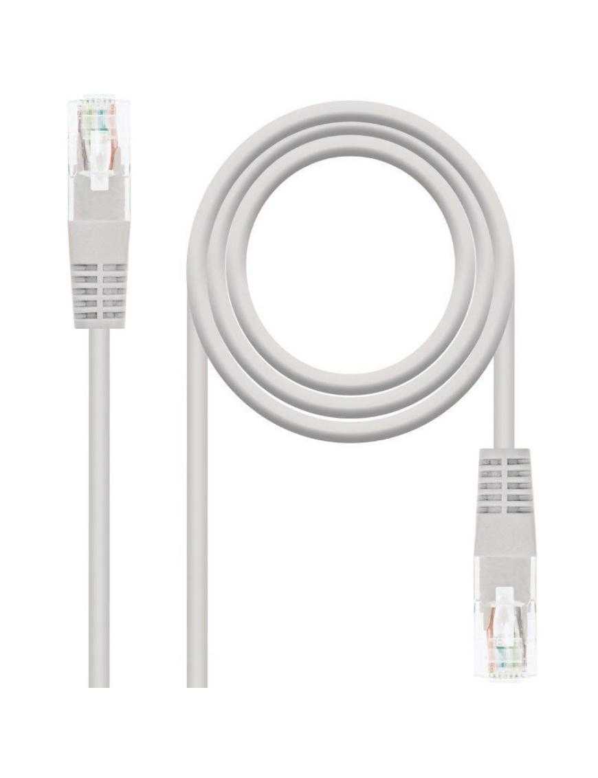 Cable de Red RJ45 UTP Nanocable 10.20.0401-L150 Cat.6A/ 1.5m/ Gris