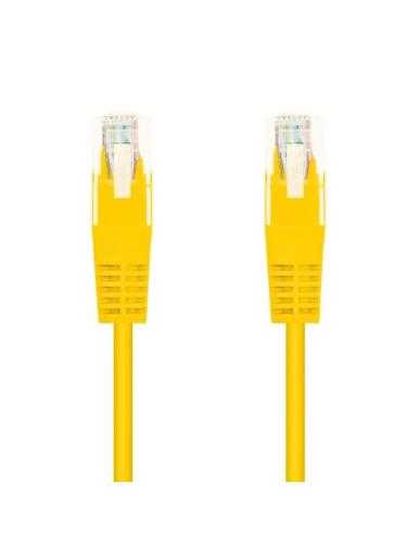 Cable de Red RJ45 AWG24 UTP Nanocable 10.20.0401-Y Cat.6/ 1m/ Amarillo