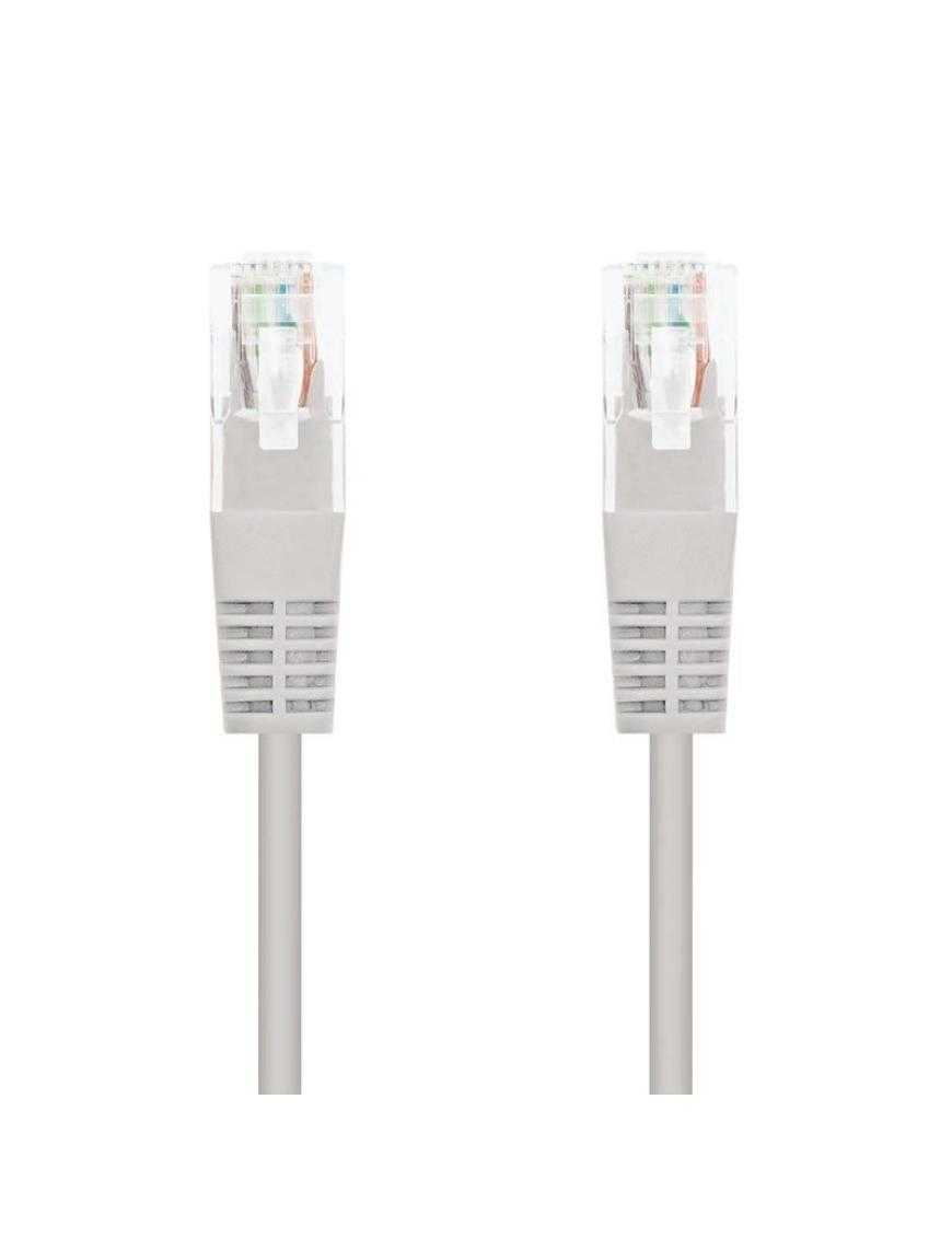 Cable de Red RJ45 UTP Nanocable 10.20.0407 Cat.6/ 7m/ Gris