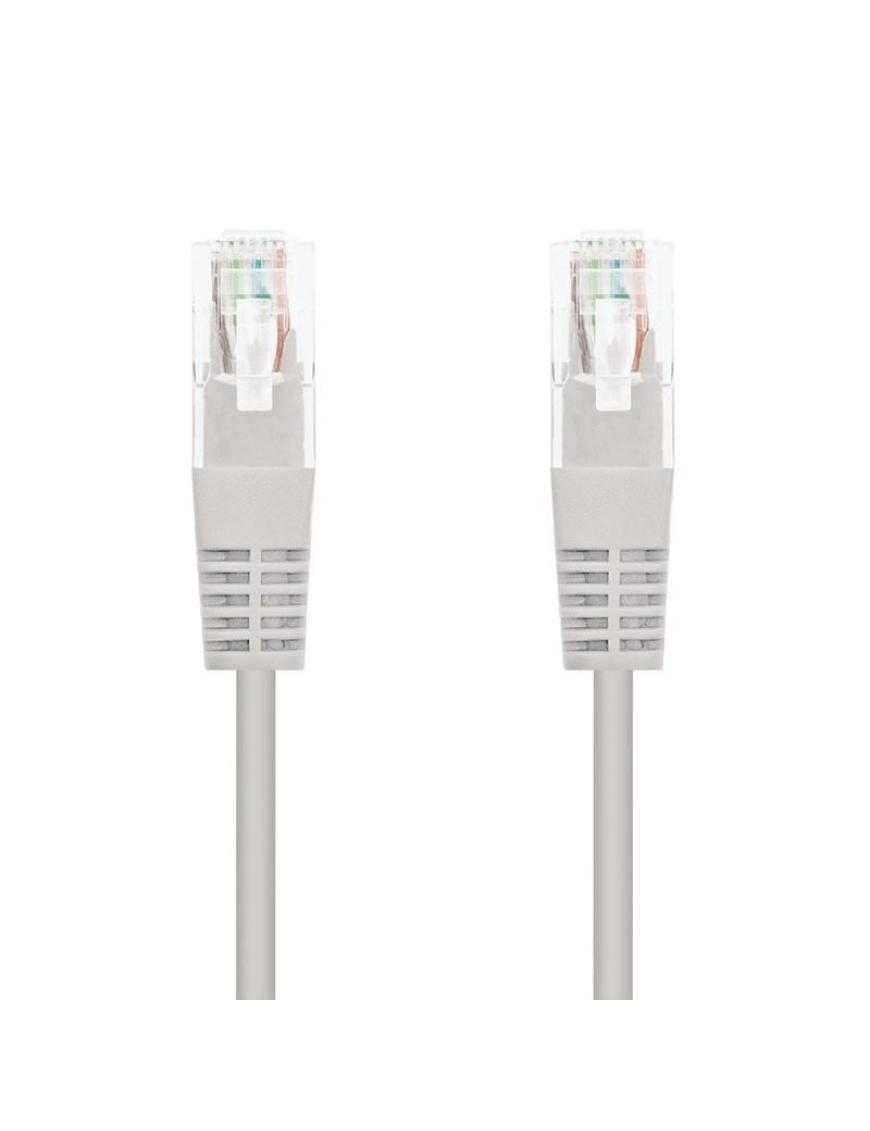 Cable de Red RJ45 UTP Nanocable 10.20.0430 Cat.6/ 30m/ Gris