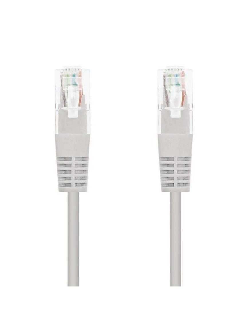 Cable de Red RJ45 UTP Nanocable 10.20.1310 Cat.6/ 10m/ Gris