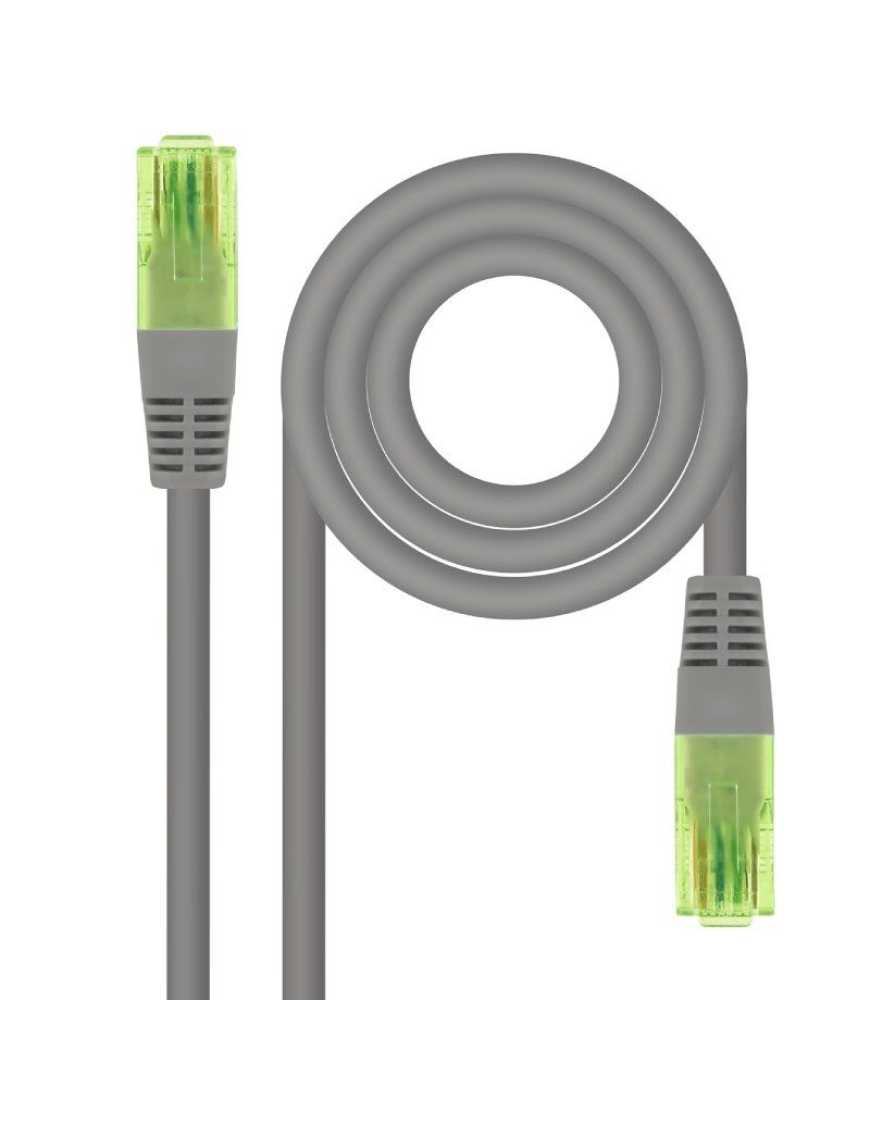 Cable de Red RJ45 UTP Nanocable 10.20.1401 Cat.6/ 1m/ Gris