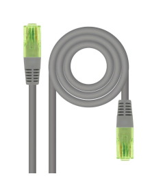 Cable de Red RJ45 UTP Nanocable 10.20.1401-L150 Cat.6/ 1.5m/ Gris