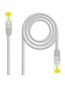 Cable de Red RJ45 SFTP Nanocable 10.20.1900-L25 Cat.6A/ LSZH/ 25cm/ Gris