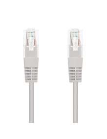 Cable de Red RJ45 UTP Nanocable 10.20.0103 Cat.5e/ 3m/ Gris