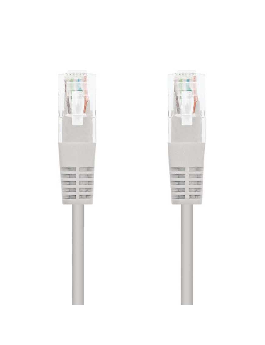 Cable de Red RJ45 UTP Nanocable 10.20.0103 Cat.5e/ 3m/ Gris