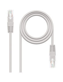 Cable de Red RJ45 UTP Nanocable 10.20.0115 Cat.5/ 15m/ Gris