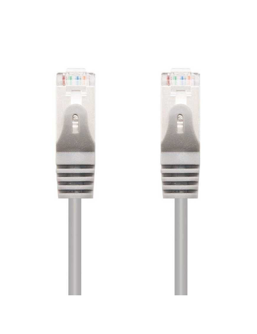 Cable de Red RJ45 FTP Nanocable 10.20.0810 Cat.6/ 10m/ Gris