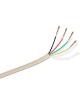 Bobina de Cable de Teléfono 4C Nanocable 10.32.1002-OEM/ 100m/ Beige