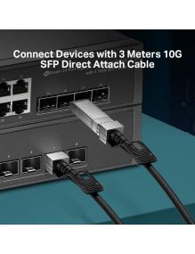 Cable Direct Attach SFP+ TP-Link TL-SM5220-3M/ 3m/ Negro