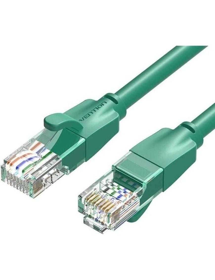 Cable de Red RJ45 UTP Vention IBEGF Cat.6/ 1m/ Verde