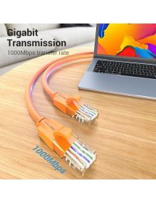 Cable de Red RJ45 UTP Vention IBEOF Cat.6/ 1m/ Naranja