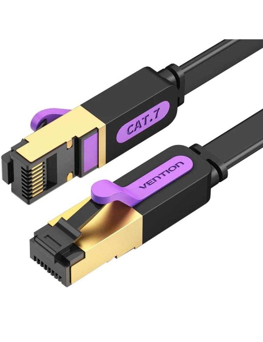 Cable de Red RJ45 STP Vention ICABD Cat.7/ 50cm/ Negro