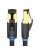 Cable de Red RJ45 SFTP Vention IKABF Cat.8/ 1m/ Negro