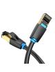 Cable de Red RJ45 SFTP Vention IKABF Cat.8/ 1m/ Negro