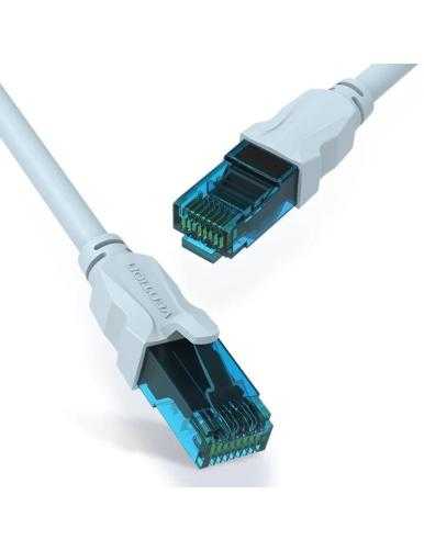 Cable de Red RJ45 UTP Vention VAP-A10-S075 Cat.5e/ 75cm/ Azul y Negro