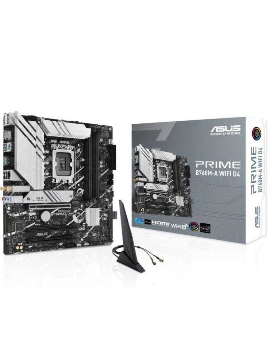 Placa Base Asus PRIME B760M-A WIFI D4 Socket 1700/ Micro ATX