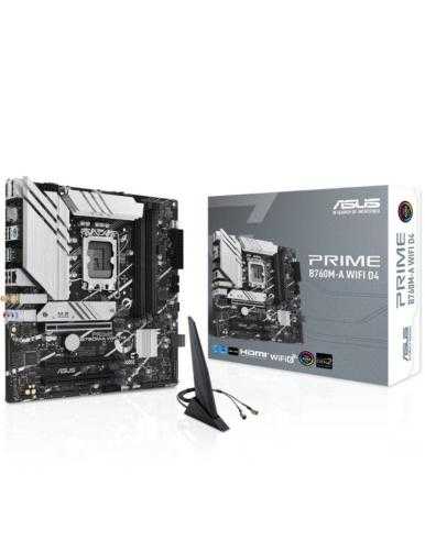 Placa Base Asus PRIME B760M-A WIFI D4 Socket 1700/ Micro ATX